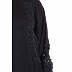 Premium butterfly Kaftan with patch work- Black